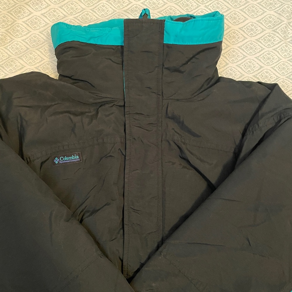 80’s Vintage Colombia 2 in 1 Windbreaker Ski Coat
